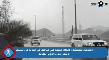 «مناطق منتعشة» أمطار خفيفة على مناطق في الدولة هل تستمر الأمطار خلال الأيام القادمة